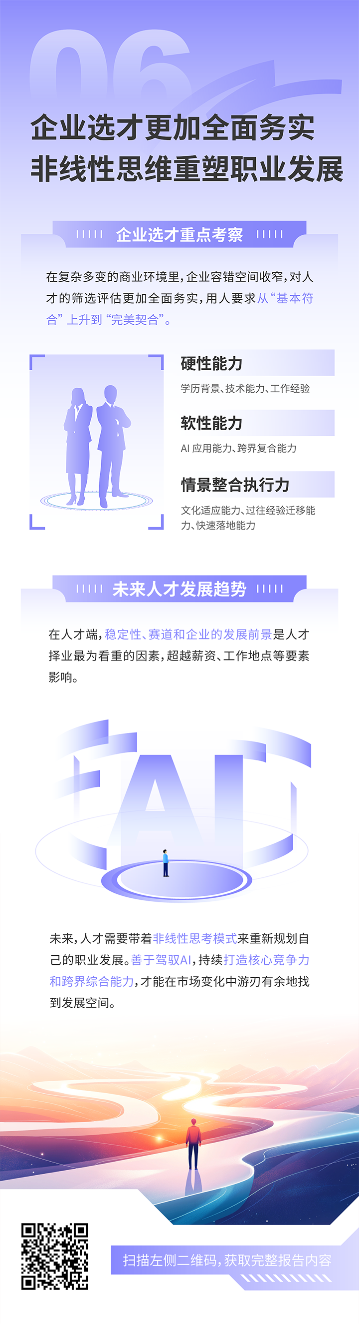 人力资源公司尊龙凯时国际发布2025年人才市场洞察，趋势六为企业选才更加全面务实 非线性思维重塑职业开展